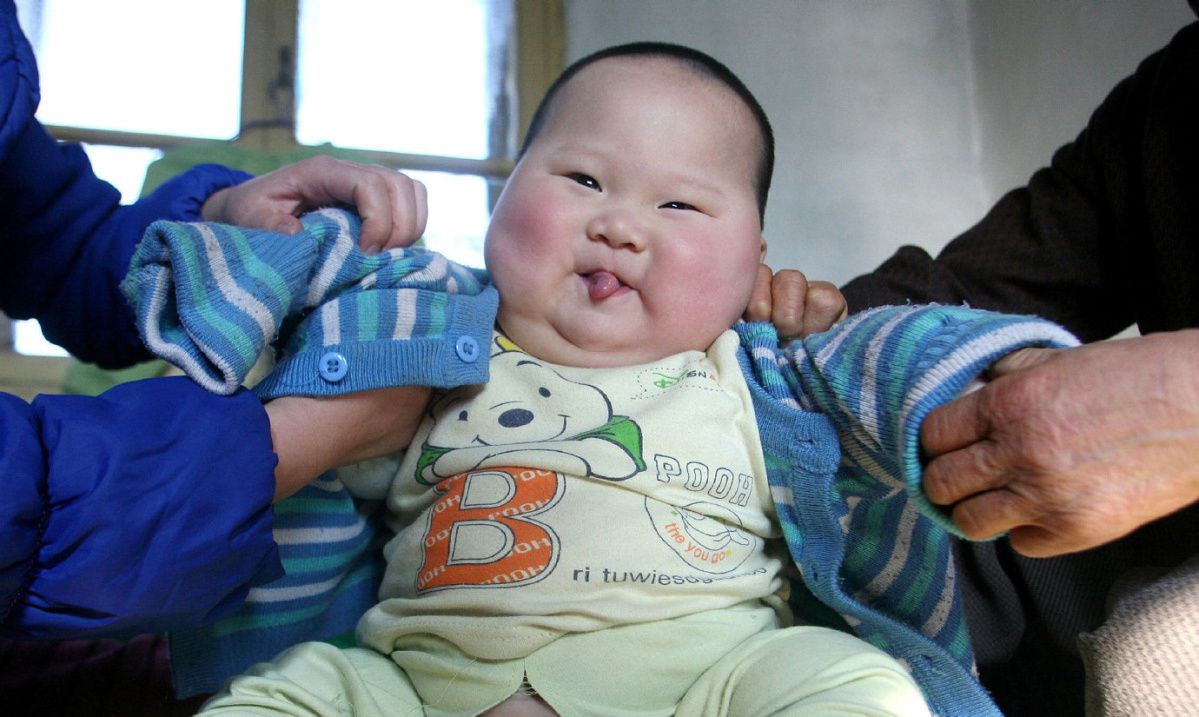 Китайские дети толстеют